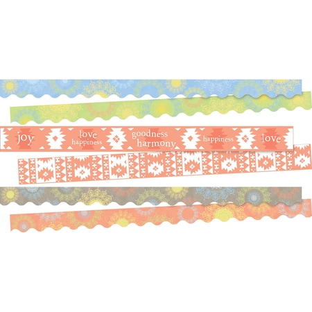 Barker Creek Calming Sunset Double-Sided Trim Set, 3 designs, 38/set 4028